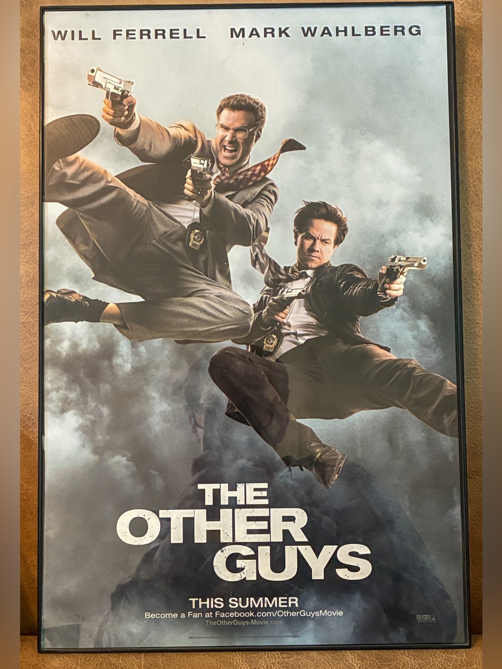 THE OTHER GUYS 11x17 Framed Promo Movie Poster Will Ferrell Mark Wahlberg